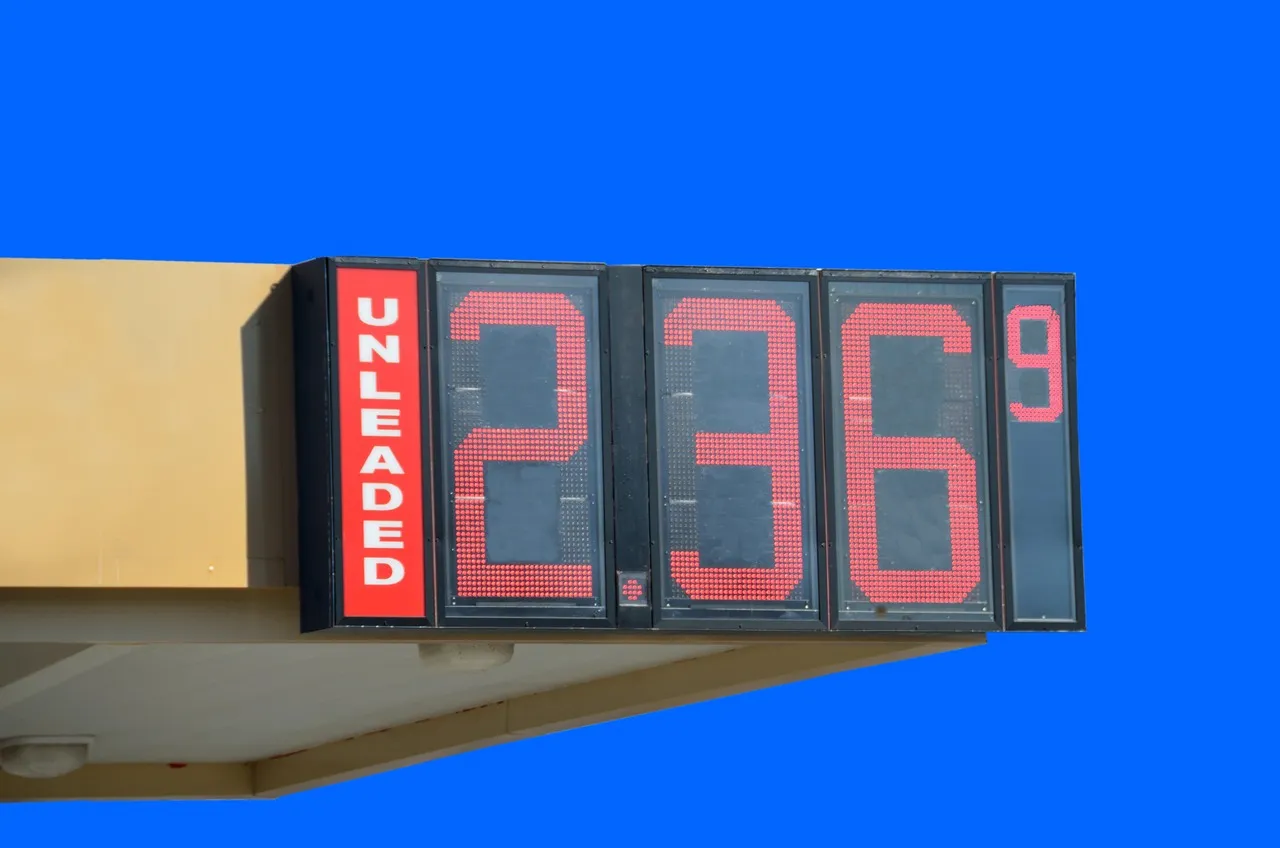 gas price, sign, fuel, unleaded
